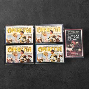 Readers Digest Operetta 101 Glorious Melodies Cassette Tape Set Of 5